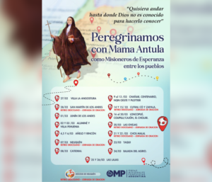 Lee más sobre el artículo Peregrinamos con Mama Antula, como Misioneros de Esperanza entre los pueblos.