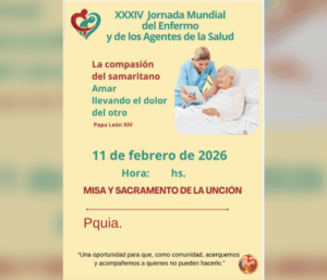Lee más sobre el artículo Material para celebrar el Día Mundial del Enfermo el próximo 11 de febrero